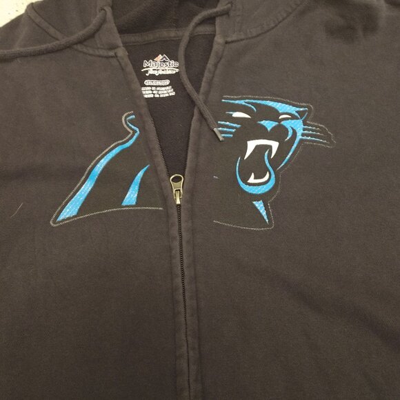NFL Carolina Panthers sweatshirt with sparkle - Picture 1 of 4